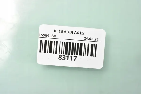 Cristal puerta trasera derecha Audi A4 8W Avant 8W9845206 usado image 8