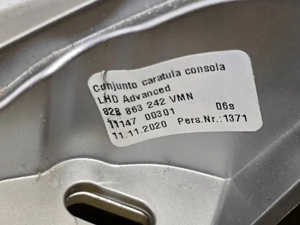 Armsteuntunnel OEM 82B863243 voor Audi A1 II 82A image 8