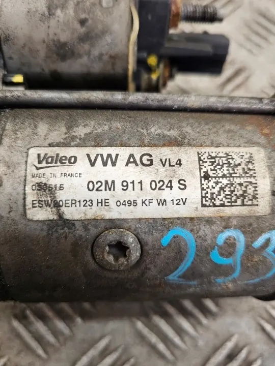 Käynnistin OEM 02M911024S VW Audi Seat Skoda 2.0 TDI:lle image 5