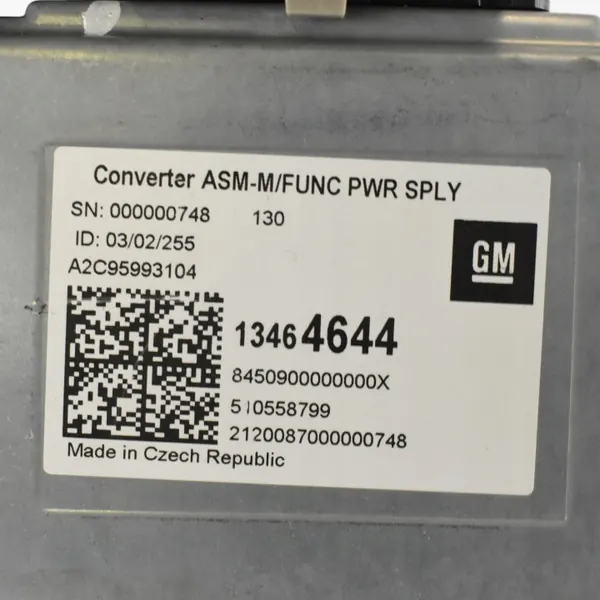Bränslepump Styrmodul OEM 13464644 Begagnad image 3
