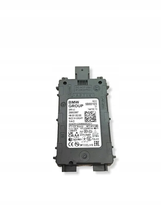 Sensor Radar ACC BMW iX OEM 5B551E5 - Usado image 2