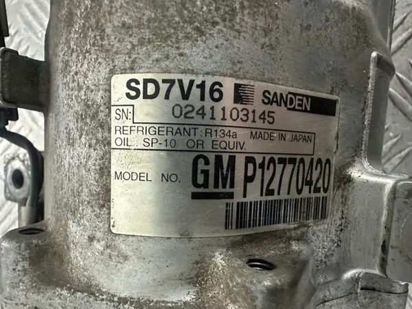Compresseur AC OPEL SIGNUM 1.8 16V Z18XER P12770420 image 2