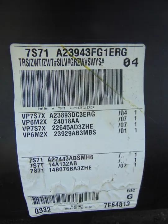 OEM 7S71-A23943-FG sidokit Ford Mondeo MK4 image 10