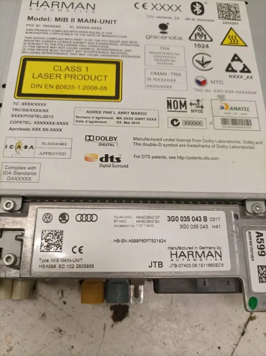 MMI Navi-wisselaar OEM 3G0035043B voor VW Passat B8 image 3