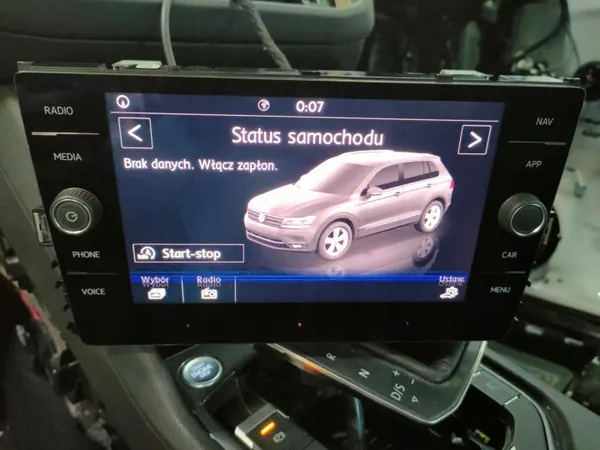 Écran radio VW Golf 7 OEM 5G6919605B - Occasion image 2