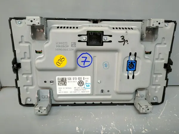 Écran radio VW Golf 7 OEM 5G6919605B - Occasion image 5