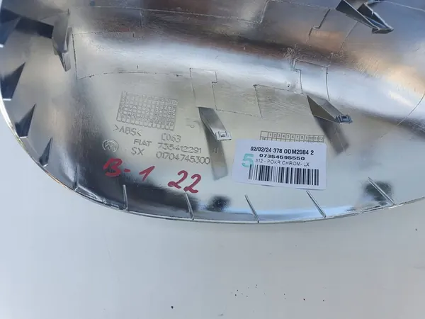 Yttre backspegelskydd Fiat 500 framdörr image 6