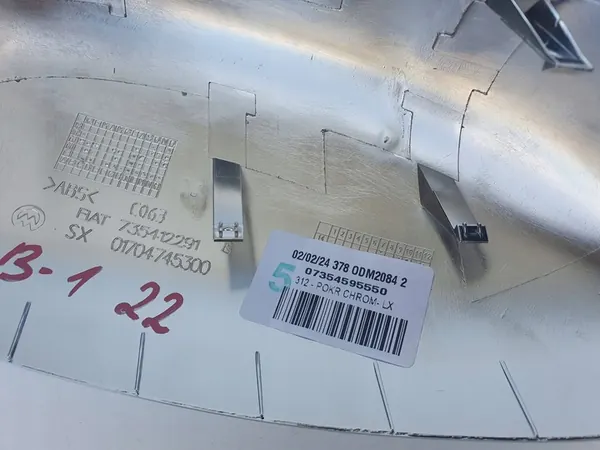 Yttre backspegelskydd Fiat 500 framdörr image 8