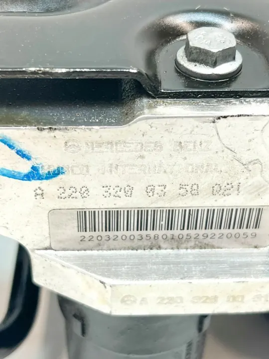 Distribuidor de ar/bloco de válvulas A2203270115 Mercedes-Benz image 7
