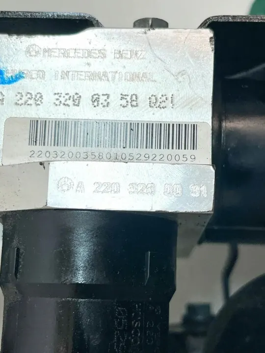 Distribuidor de ar/bloco de válvulas A2203270115 Mercedes-Benz image 8
