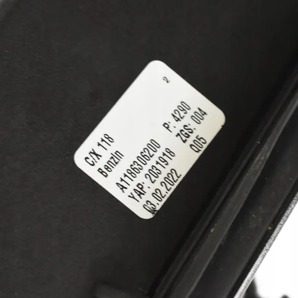 Bränsletanklock A1186306200 Mercedes CLA II W118 C118 image 5