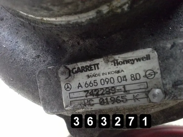Turbo SsangYong Rexton usado OEM AM-363271 image 2