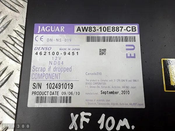 Jaguar CD-wisselaar OEM aw8310e887cb - Gebruikt image 4