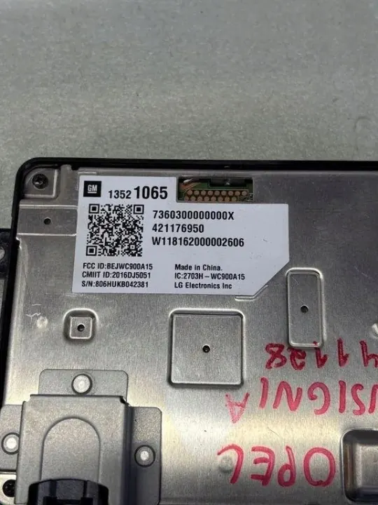 OEM 13521065 Tutka Opel Insignia A Estate 2018 image 3