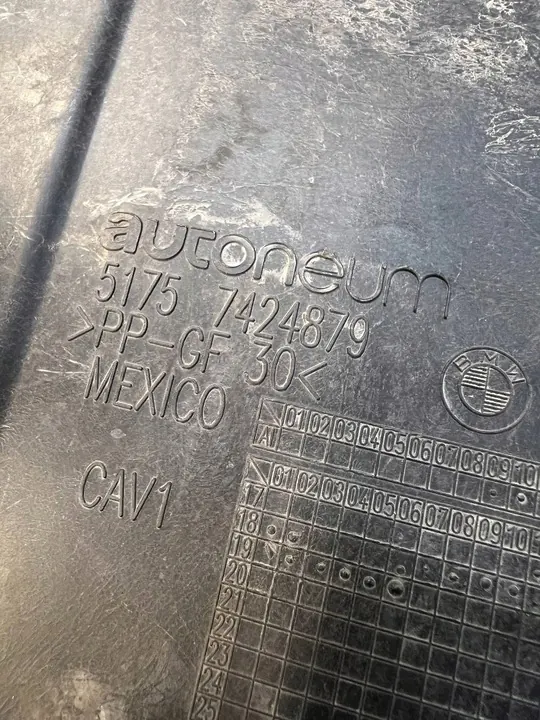 BMW OE 7424879 golvskydd image 3