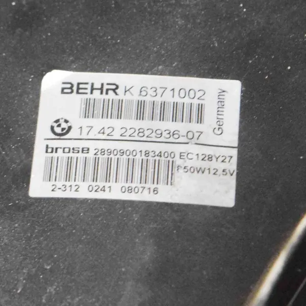 BMW Jäähdytysosat OEM 2282936 6 Cabrio 5.0L image 7