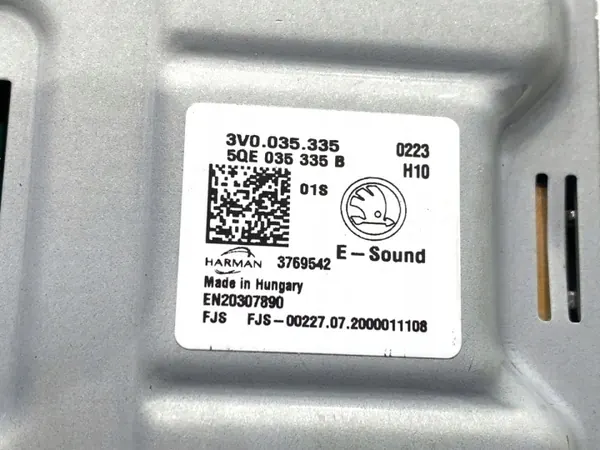 Módulo Sonido Motor OEM 3V0035335 para Skoda Superb III image 4