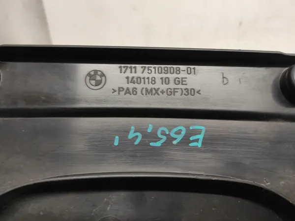 BMW 7 E65 E66 01-3.6 Motorabdeckung 7510908 image 5