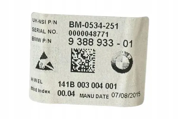 BMW I3 Navigationsskärm OEM 0000048771 - Begagnad image 6