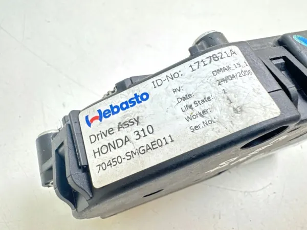 Motor de techo corredizo Honda usado OEM 70450SMGE011 image 4
