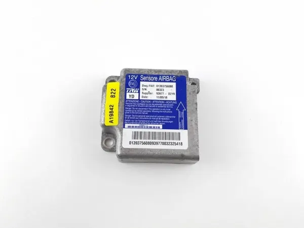 Fiat Ducato Airbag-ohjain OEM 01393756080 image 2
