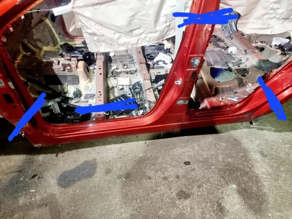 Nissan Qashqai J12 linker dorpelpaal OEM G6411-6UAMA image 2