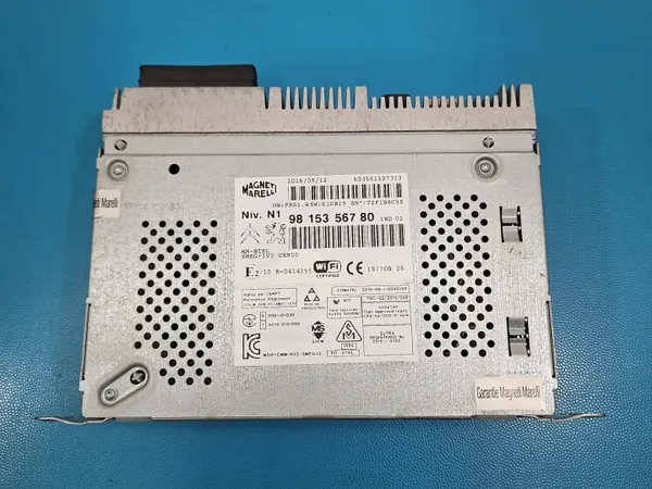 Radio d'origine DS OEM 9815356780 pour Citroen DS4 2015-2020 image 3
