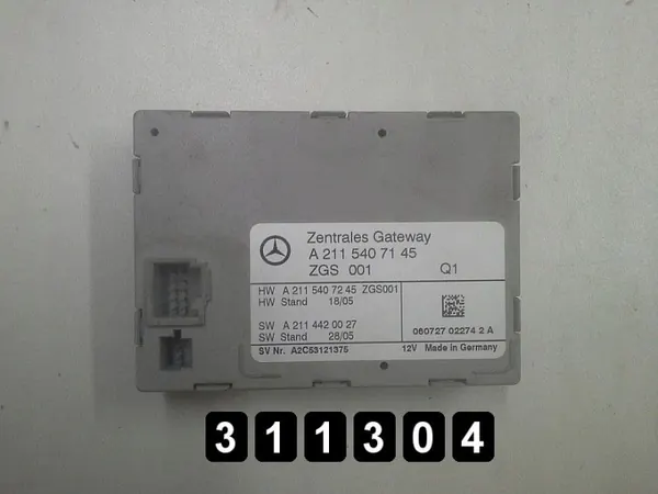 Mercedes ECU OEM AM-311304 CLS 2007:lle image 2