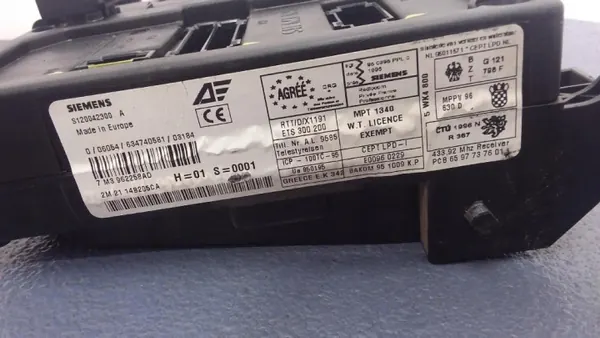 Módulo BSI VW Sharan OEM 7M3962258AD Usado image 6