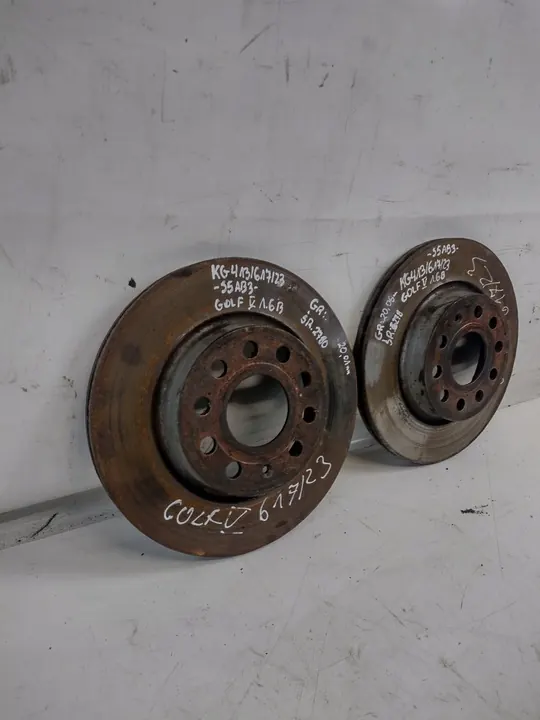 Disco de Freio Dianteiro Volkswagen Golf IV, V 280mm image 2