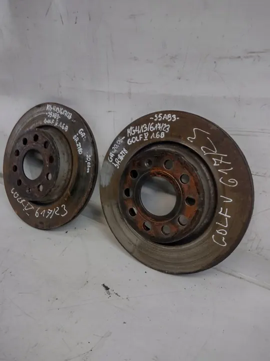 Disco de Freio Dianteiro Volkswagen Golf IV, V 280mm image 3