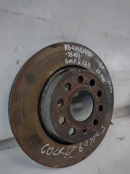 Disco de Freio Dianteiro Volkswagen Golf IV, V 280mm image 6