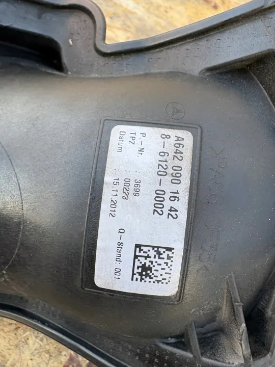 Luftmassmätare Mercedes S-klass W221 OEM A6420900048 image 6