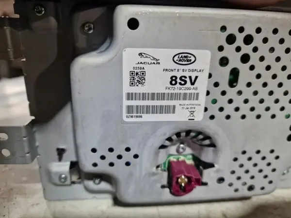 FK7219C299AB Navigationsbildschirm für Jaguar XF X260 2016 image 3