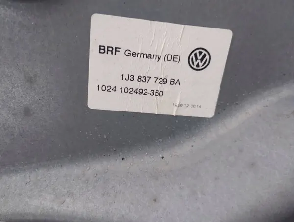 OEM 1J3837729BA Regulador Janela Esquerdo Dianteiro VW Golf IV image 6