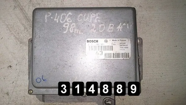 Peugeot ECU OEM AM-314889 406:lle 1998 image 2