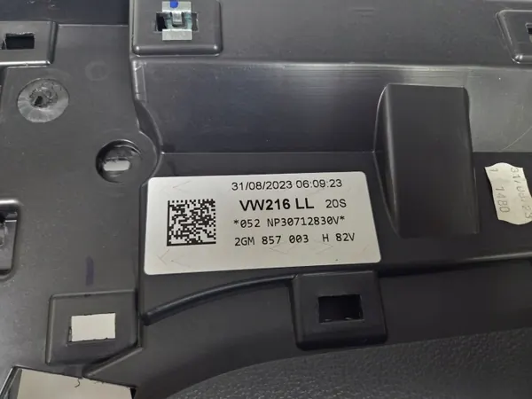VW T-Cross 18-23 dashboardconsole OEM 2GM857003H image 9