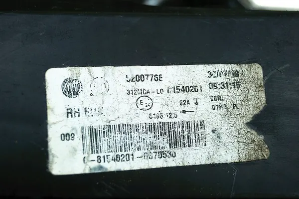 Farol de neblina halógeno direito Fiat 500 Lift OE image 7