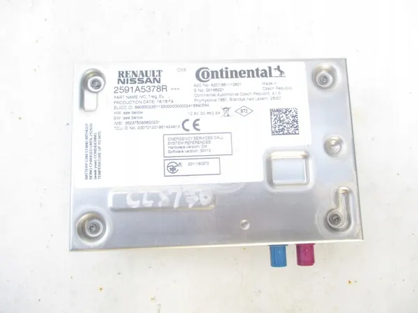 Bluetooth-modul OEM 2591A5378R för Renault Clio V image 2
