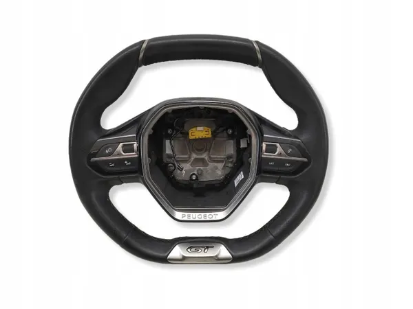 Läder Multifunktionsratt OEM 98453341ZD Peugeot image 2
