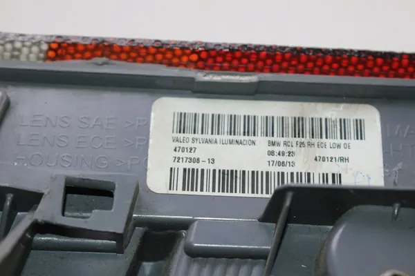 Luz trasera derecha BMW F25 X3 7217306 image 8