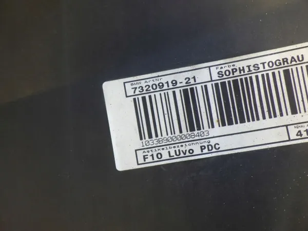 BMW 7200712 Frontstoßstange für 5er F10/F11 image 8