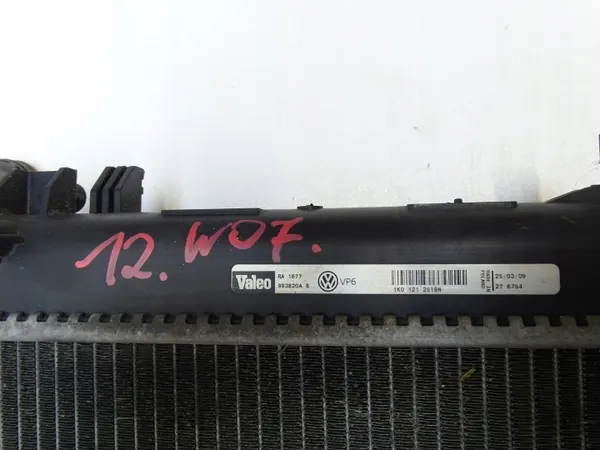 Radiateur d'eau OEM 1K0121251BN pour VW Golf VI 1.4 TSI image 6