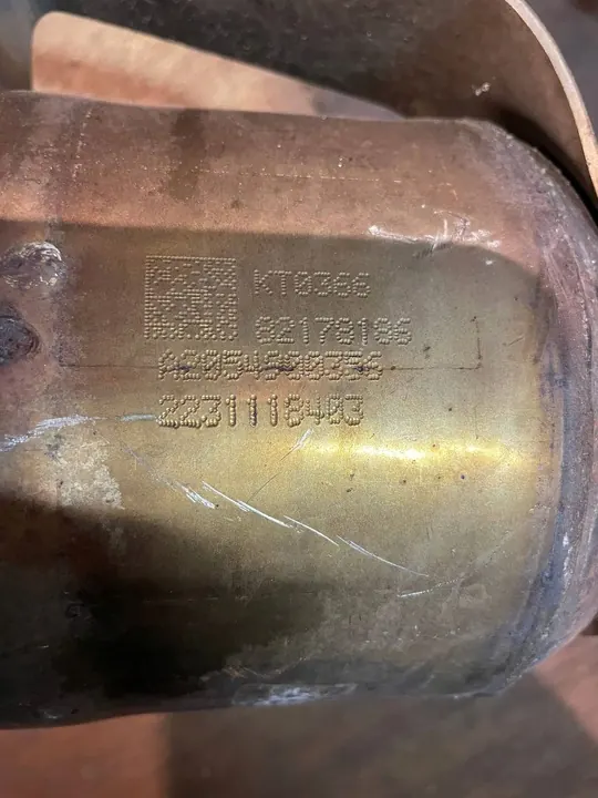 MERCEDES S CLASS W222 2014 CATALISADOR DPF A2224903836 image 3