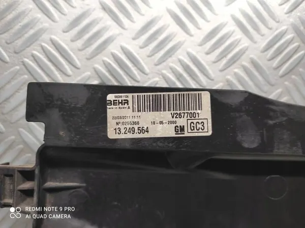 KYLARFLÄKT OPEL CORSA D 06-14 13249564 image 7