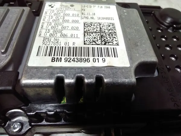 BMW 5 F10 F11 Display 9243896019 image 5