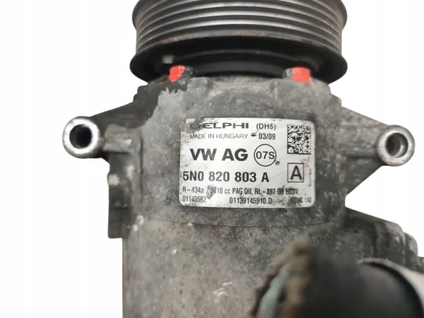 Compresseur AC d'occasion OEM 5N0820803A pour Audi A6 C6 image 5
