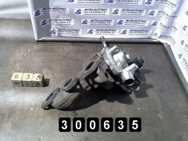 Turbocompressor Citroen C6 usado OEM 4U3Q-6K682-BK image 3