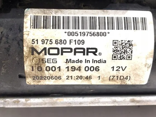 Motor de arranque Fiat 500 1.0 69CV image 3