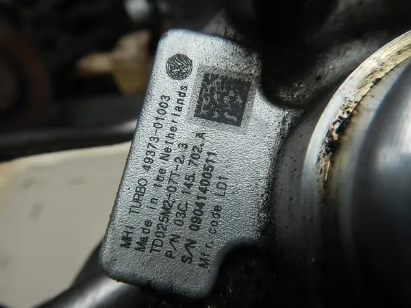 A3 8P LEON SUPERB 1.4 TFSI Turboladdare 03C145702A image 6